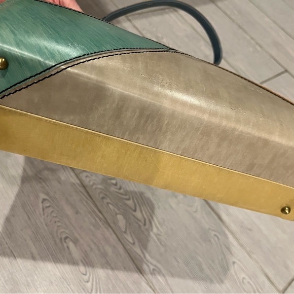 1960s Women's Pastel Color bloc Bag - Picture 7 of 15